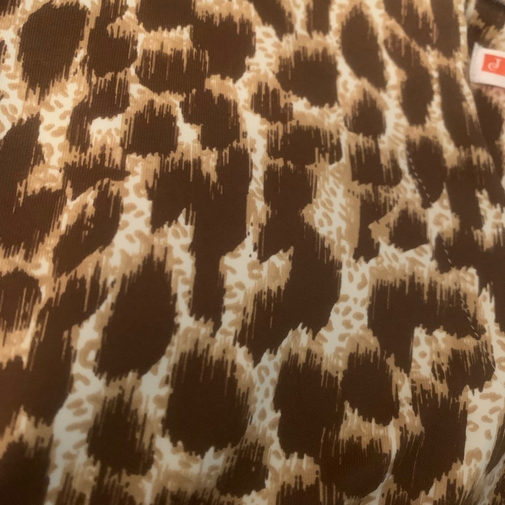Jude Connally Tammi Lux Leopard print Stretch dress XXL - Picture 4 of 8